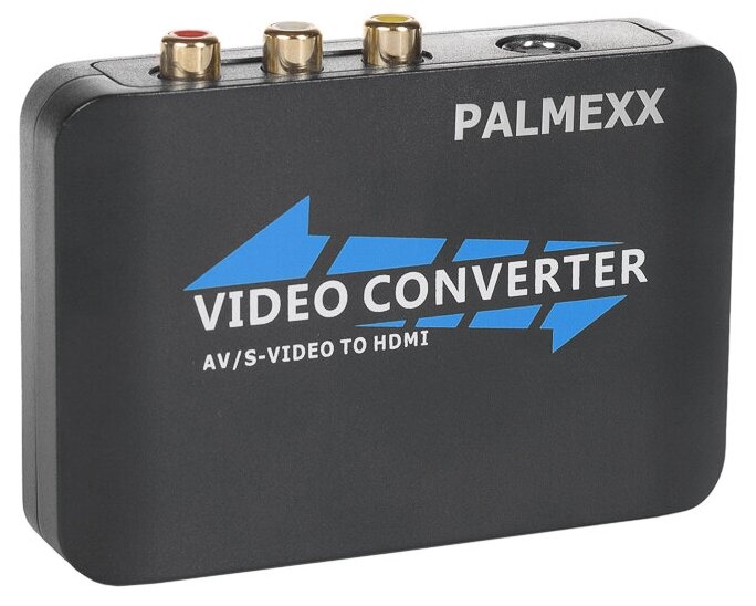 Конвертер PALMEXX Analog to Digital Video Converter RCA+SVideo to HDMI