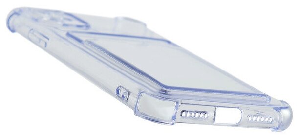 Чехол LuxCase для APPLE iPhone 11 TPU с картхолдером Light-Blue 63520 - фото №5