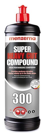 Универсальная полировальная паста Menzerna Super Heavy Cut Compound 300 Improved 250 мл 22204.281.001