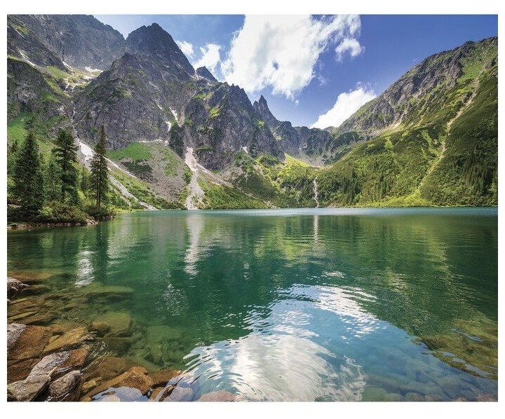 фото Картина Симфония 1-056 "Озеро Норвегии", размер 50*40см