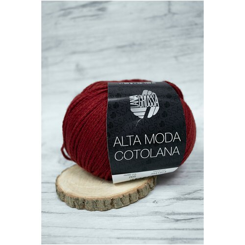 Пряжа Lana Grossa Alta Moda Cotolana, цвет 005 пряжа lana grossa alta moda alpaca цвет 71