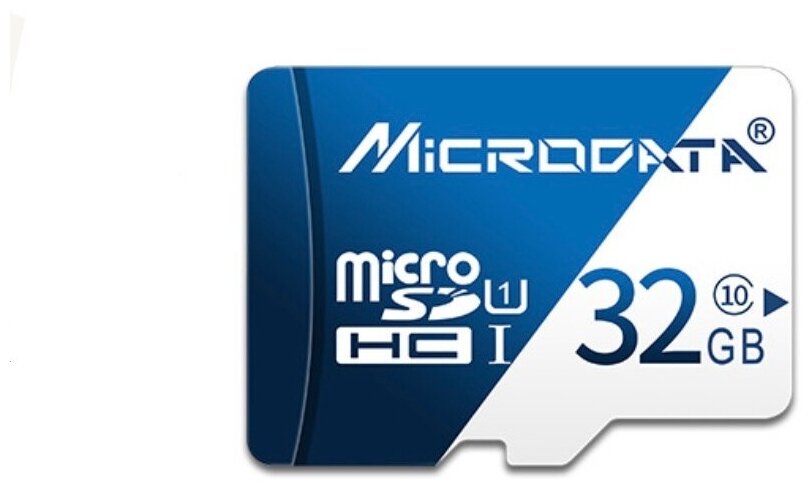 Карта памяти MyPads Microdata Micro SD (SDHC) 32GB Class 10 UHS-1. Подходит для зеркала видеорегистратора / авторегистратора / детского фотоаппар.