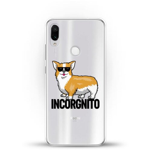 фото Силиконовый чехол икоргнито на xiaomi redmi note 7 pro andy & paul
