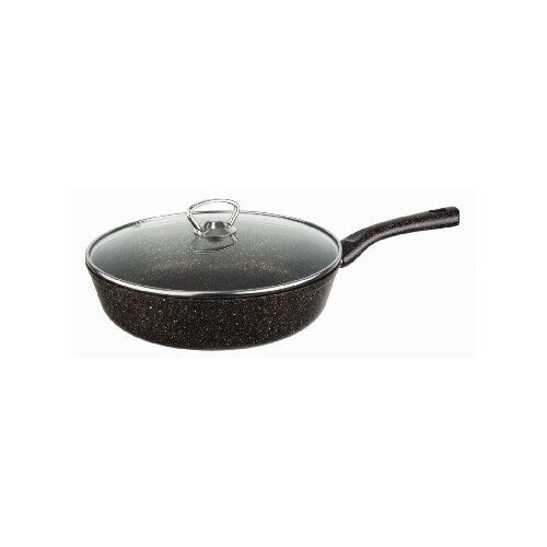 фото Сковорода маруся 801-24с, 24 см, крышка