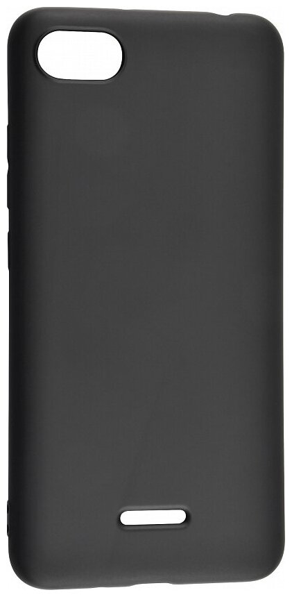 Чехол силиконовый для Xiaomi Redmi 6A, черный