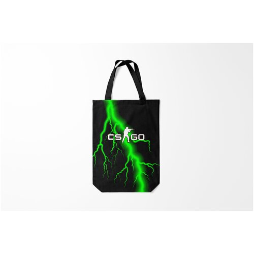 фото Сумка-шоппер / 31х42 см / геймерам / counter strike burnettie