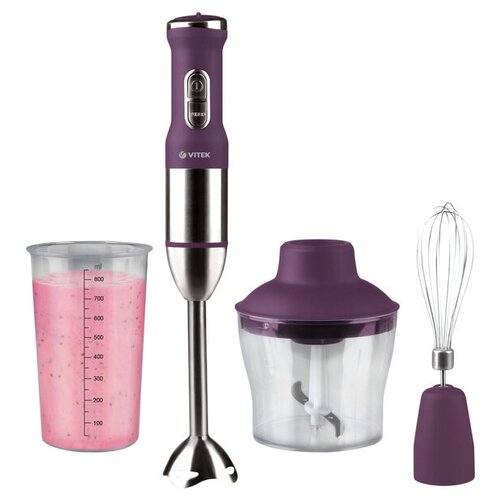 VITEK Блендер погружной VT-3415 BD с мерным стаканчиком и венчикомТехника для кухни 299000₽