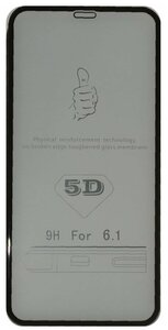 Фото Защитное 5D стекло для Apple iPhone Xr/iPhone 11 черный