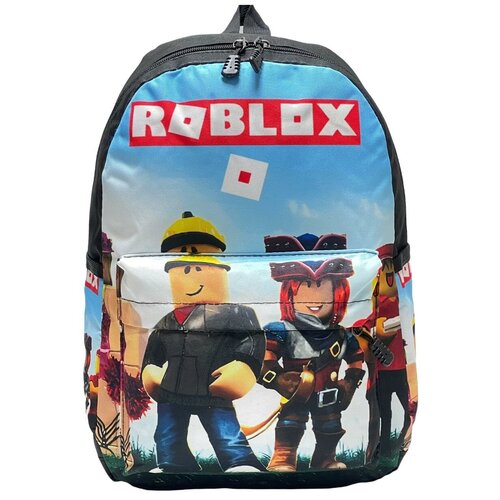 Купить Рюкзак Roblox /для детей/ пояс для прогулки/ молодежный рюкзак / рюкзак для города /школьный рюкзак, BAGS-ART, синий, полиэстер, unisex