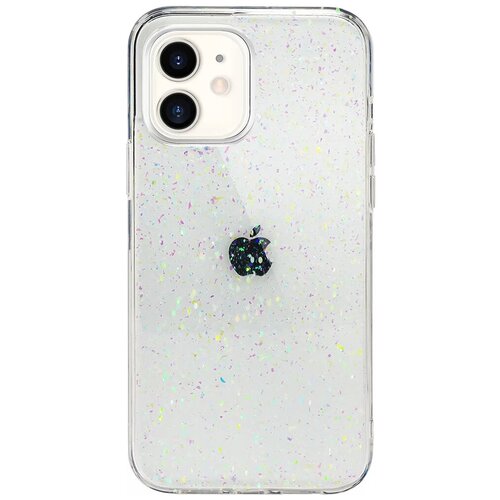 фото Чехол switcheasy starfield для iphone 12 mini прозрачный с конфетти (gs-103-121-171-143)