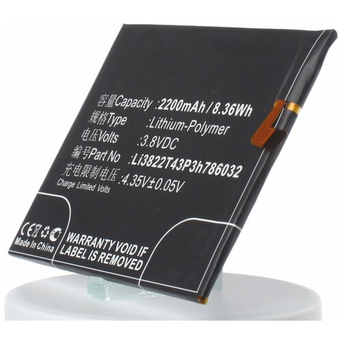 Аккумулятор iBatt iB-U1-M3064 2200mAh для ZTE Blade X7, Blade V6, Orbic-RC-501L, for zte blade x7 display v6 t660 t663 lcd monitor touch screen digitizer screen accessories for zte blade x7 v6 z7 lcd tools