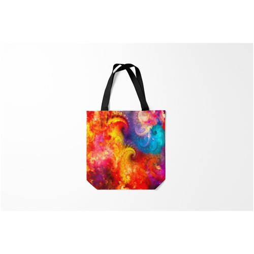 фото Сумка-шоппер / 40х40 см / тренды / абстракция absract burnettie