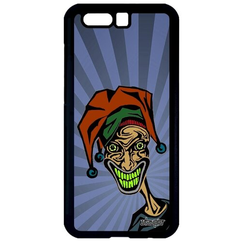 фото Красивый чехол на // honor 9 // "джокер" колода улыбка, utaupia, синий