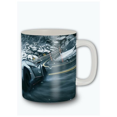 Кружка белая игры Need For Speed нид фо спид, гонки, машины, авто 12656