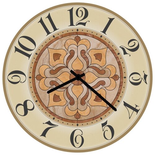 фото Svs настенные часы svs 3002963 узор