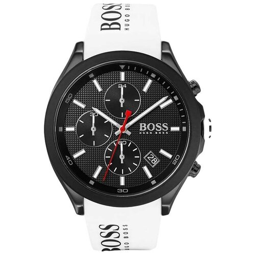 Наручные часы BOSS Velocity, черный, белый наручные часы boss velocity черный синий