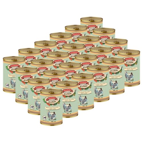 Консервы FRANK'S PROGOLD DOG для взрослых собак с аппетитными кусочками индейки (415 гр х 24 шт)