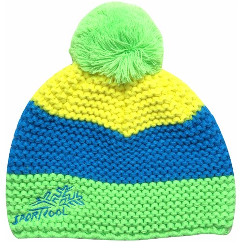 Шапка Sportcool, размер 44-47, желтый, синий шапка sportcool размер l синий