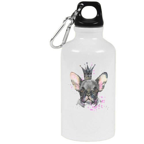 фото Бутылка с карабином coolpodarok животные собака с короной6