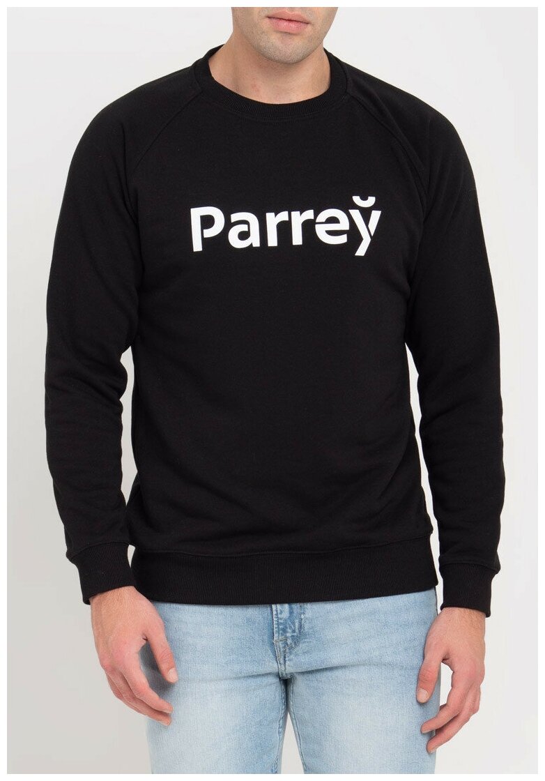Черный мужской свитшот Parrey 