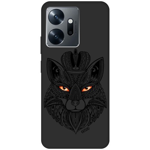 Матовый Soft Touch силиконовый чехол на Infinix Zero 20, Инфиникс Зеро 20 с 3D принтом Fox Queen черный матовый soft touch силиконовый чехол на infinix zero 20 инфиникс зеро 20 с 3d принтом nirvana черный