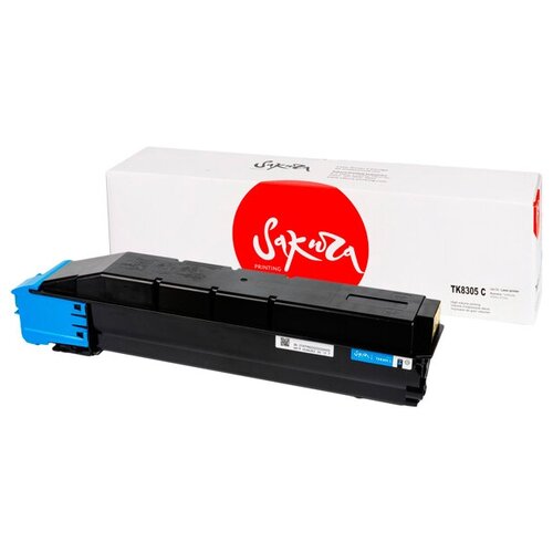 Картридж SAKURA TK-8305C голубой Kyocera TASKalfa 3050ci/3051ci/3550ci/3551ci (15K) (1T02LKCNL0) (SATK8305C)