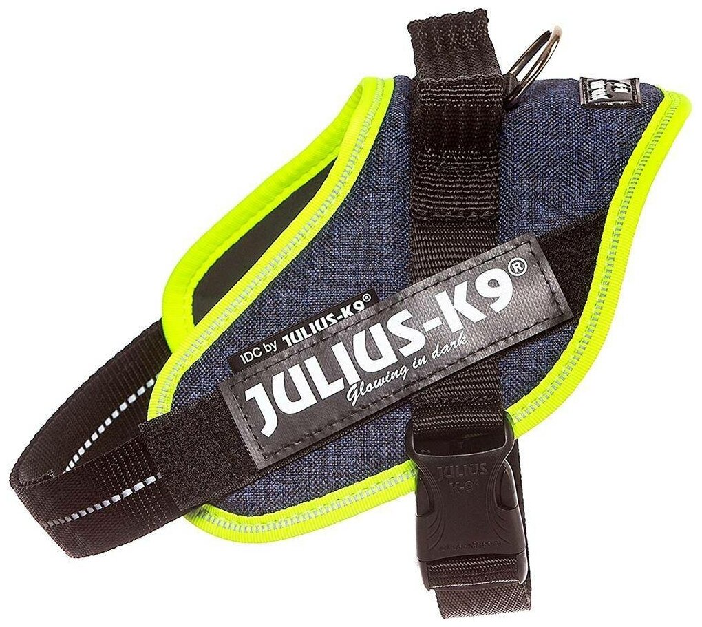 JULIUS-K9 шлейка для собак IDC-Powerharness Mini-Mini (4-7 кг) (40-53 см., Черный) - фото №9