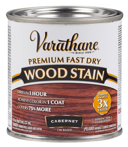 "Морилка - Масло Для Дерева Varathane Premium Fast Dry Wood Stain каберне 0,236 л"