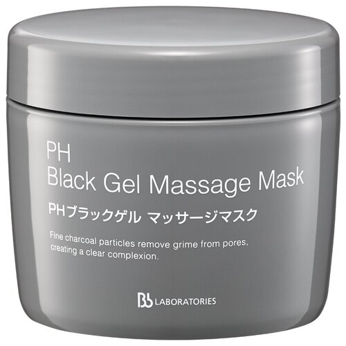 Купить Bb Laboratories/ Гель-маска черная для глубокого очищения/ PH Black Gel Massage Mask/ Гелевая маска для лица 290 гр/ Черная маска для лица