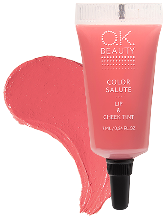 Стойкий пигмент для губ и щек OK BEAUTY СOLOR SALUTE LIP & CHEEK TINT тон Marrakech