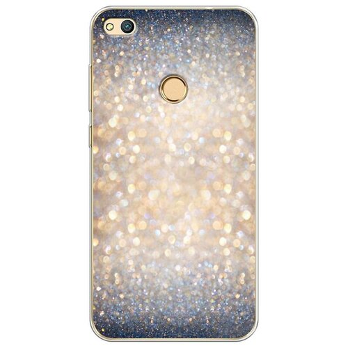 фото Силиконовый чехол "мерцание рисунок" на honor 8 lite / хонор 8 лайт case place