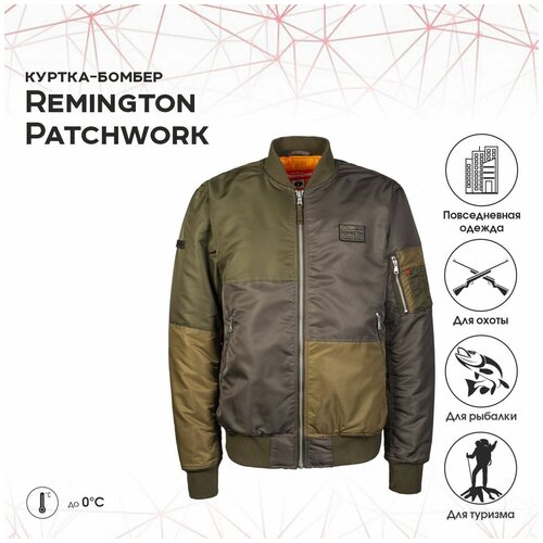 Куртка-бомбер Remington Patchwork L