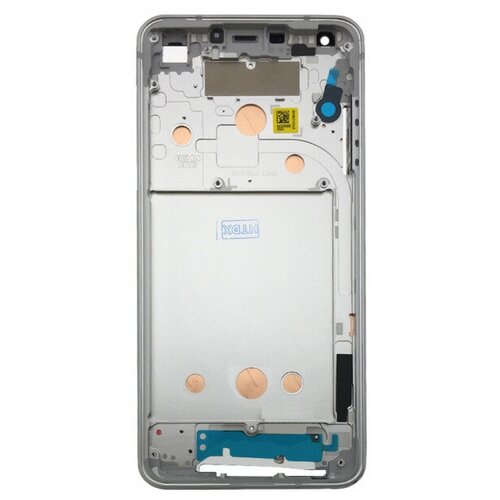 Средняя часть корпуса (рамка) для LG G6, серебро