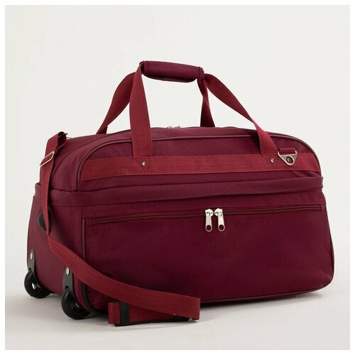 фото Сумка дорожная зфтс55 см, красный