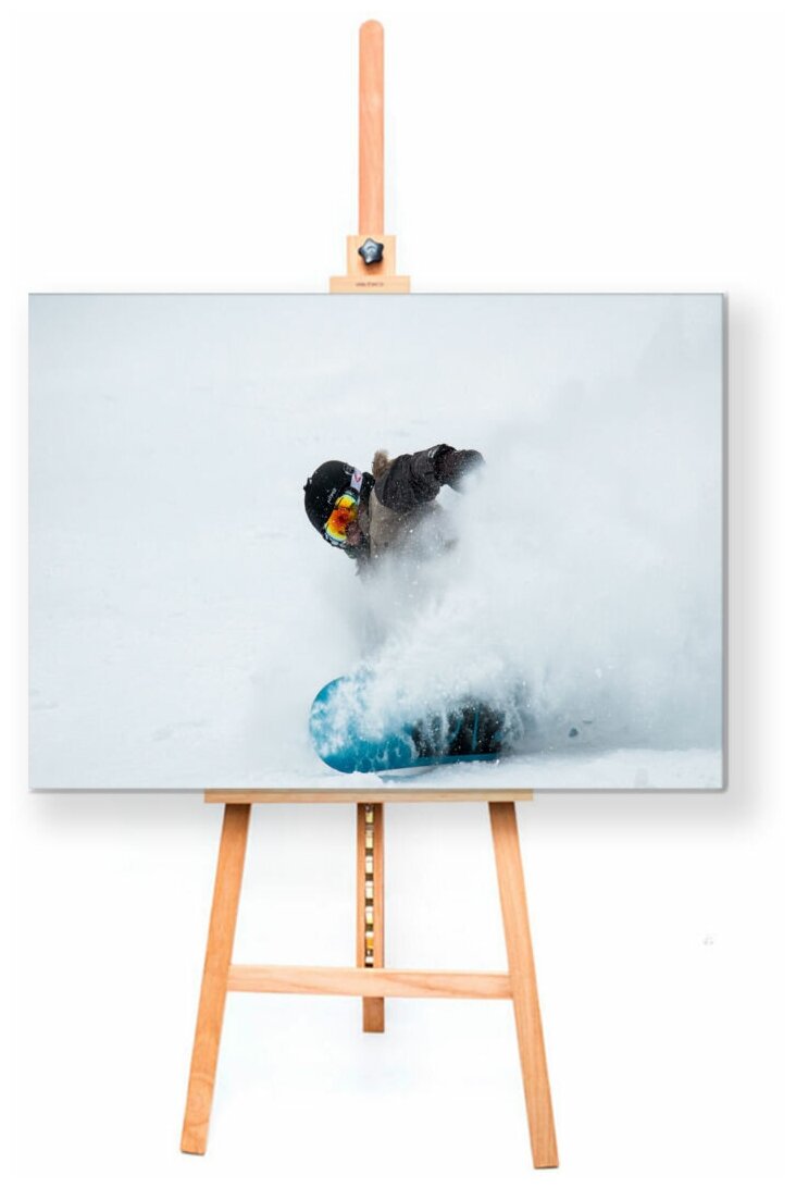 Интерьерная картина Coolpodarok Сноуборд Сноубордист Снег