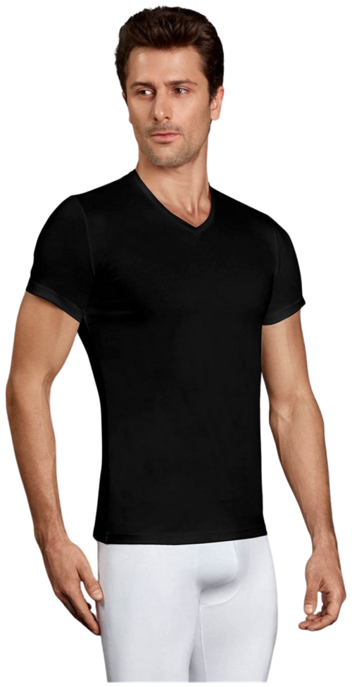 Термобелье футболка Doreanse, однослойное, быстросохнущее, воздухопроницаемое, влагоотводящий материал, размер S, черный