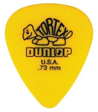 Медиатор Dunlop 418R.73 Tortex Plectra 0.73 мм 1 шт.