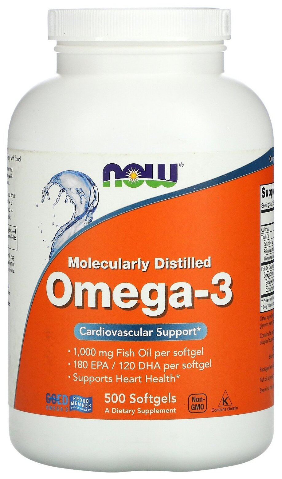 Omega-3 капс, 1000 мг, 500 шт.