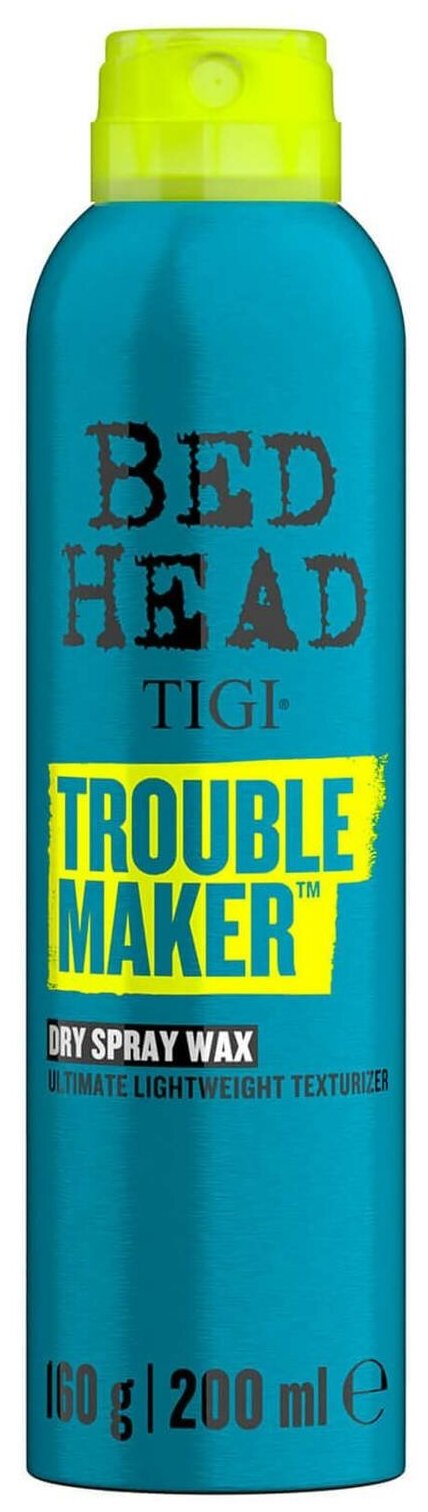 TIGI, Bed Head, Trouble Maker Dry Spray Wax - Воск-спрей для волос 200 мл