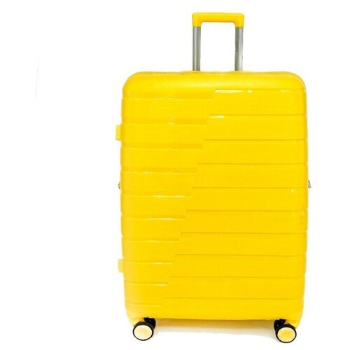 фото Impreza shift latte - чемодан для ручной клади желтого цвета со съемными колесами и расширением