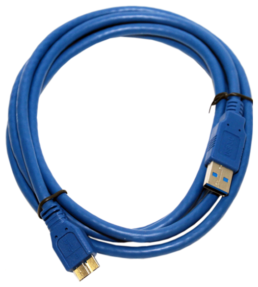 Кабель 5bites USB - microUSB (UC3002-010), 1 м, синий - фото №2