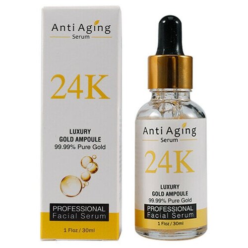 Омолаживающая сыворотка Mooyam с золотом 24К 30мл