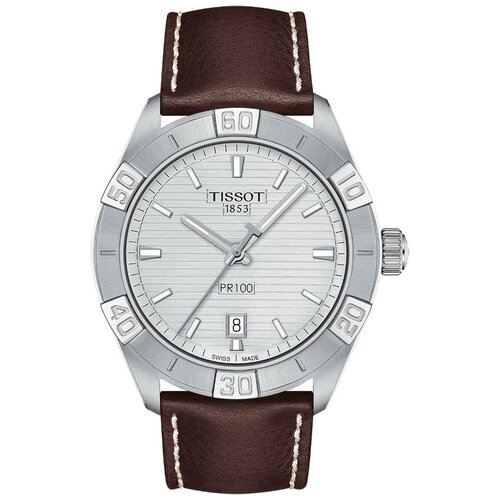 Наручные часы TISSOT T-Classic Наручные часы Tissot PR 100 Sport Gent T101.610.16.031.00, серебряный
