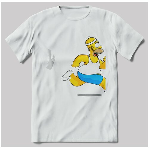 фото Футболка с принтом симпсоны гомер спортсмен brut-shop
