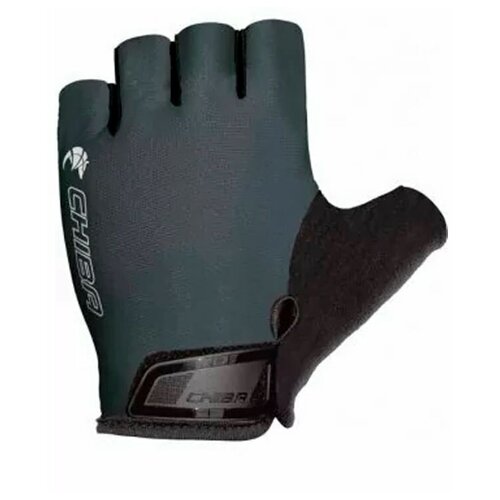 фото Спортивные перчатки тренировочные chiba allround унисекс серые 40428 размер xs