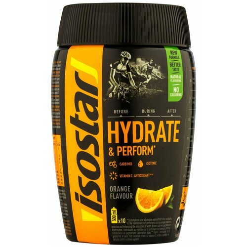 Изотонический напиток в порошке Hydrate & Perform 400 г, апельсин ISOSTAR Х Decathlon единый