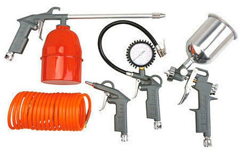 Набор пневмоинструмента Edon 8031K5-G (5 предметов)