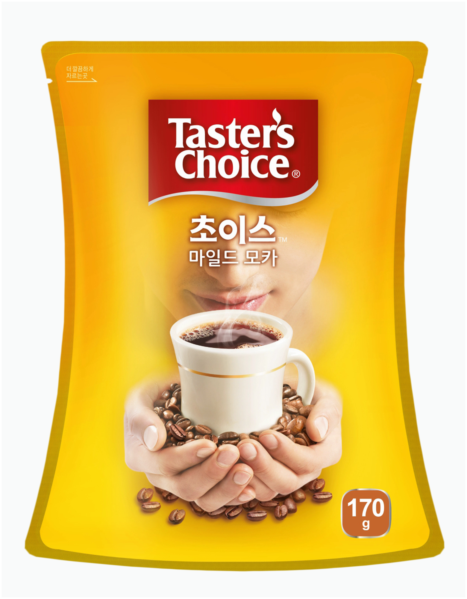 Кофе растворимый Tasters Choice Мокка 170 грамм (желтый)
