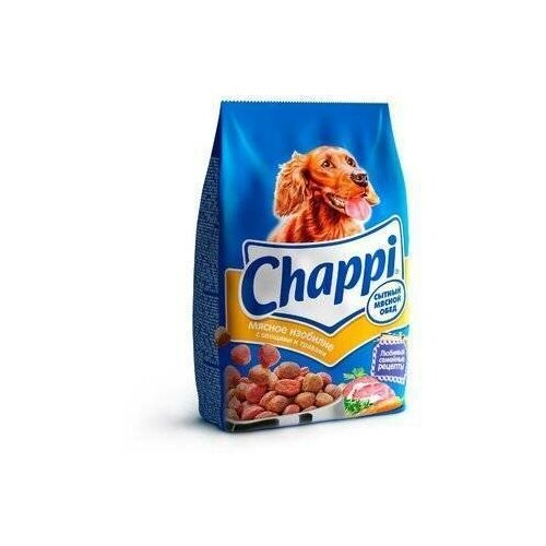 Chappi корм для взрослых собак всех пород, говядина по-домашнему, с овощами и травами 600 гр (26 шт)