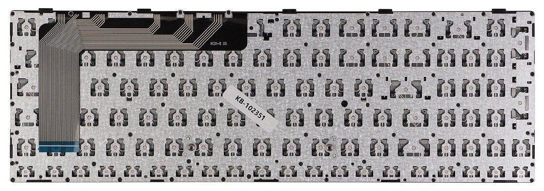 Клавиатура для ноутбука Lenovo IdeaPad 110-15ISK Series Плоский Enter Черная с рамкой PN 5N20l25910